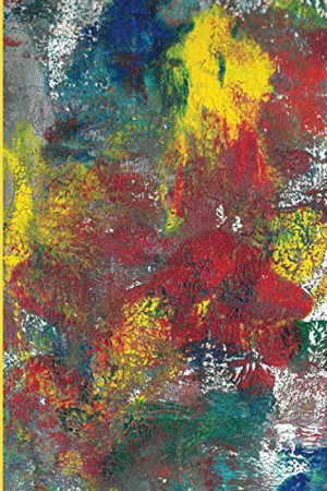 Cover of Autistic Abstract Artist - Katie Mancuso Journal: Beautiful Art Painting - Nonverbal Autism Awareness - Down Syndrome - Spectrum Disorder - Special ... 6x9 Blank Dotted Lined Notebook Diary Logbook