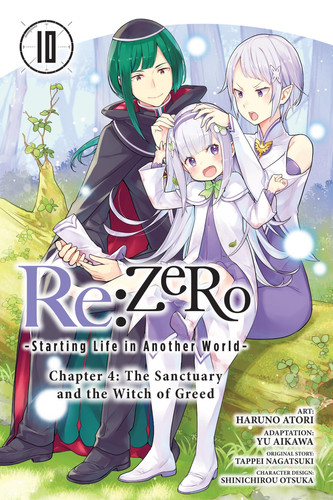 Cover of Re:Zero. Chapter 4. The Sanctuary and the Witch of Greed: Starting Life in Another World