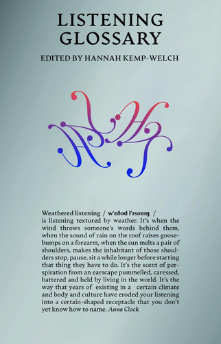 Cover of Listening Glossary