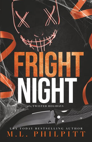 Cover of Fright Night: A Dark Romance Halloween Novella (Twisted Holidays)
