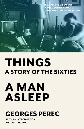 Cover of Things: A Story of the Sixties and A Man Asleep