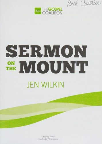 Cover of Sermon on the Mount - Bible Study Book - Revised and Expanded - With Video Access