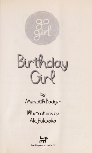Cover of Birthday Girl