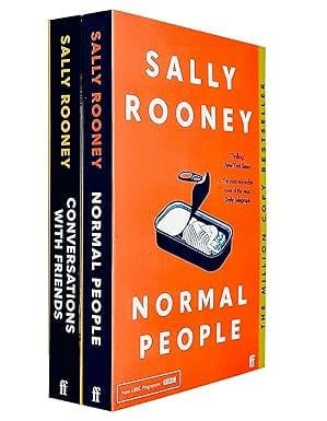 Cover of Sally Rooney 2 Books Collection Set (Conversations With Friends & Normal People)