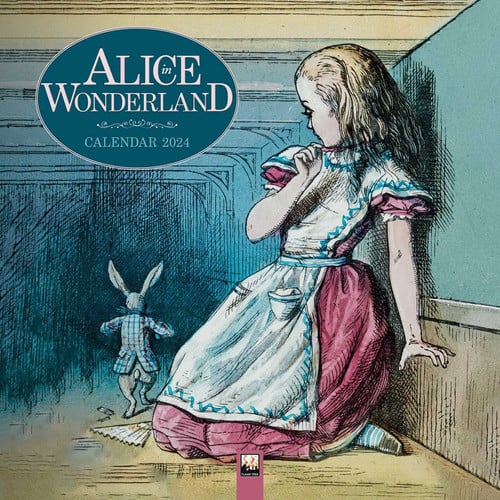 Cover of Science Museum: Alice in Wonderland Wall Calendar 2024 (Art Calendar)