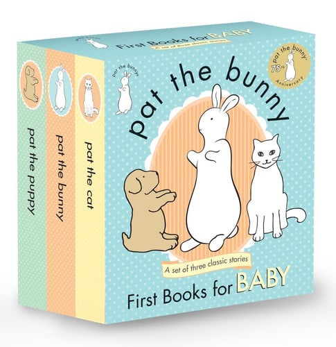 Cover of Pat the Bunny: First Books for Baby (Pat the Bunny) Pat the Bunny; Pat the Puppy; Pat the Cat