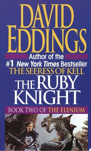 Cover of The Ruby Knight (The Elenium, #2)