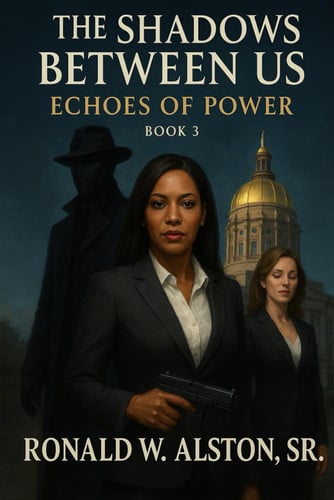 Cover of THE SHADOWS BETWEEN US: ECHOES OF POWER. Book 3 (The Shadows Between US: Fractured Truths)