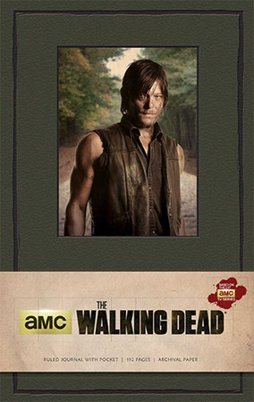 Cover of The Walking Dead Hardcover Ruled Journal - Daryl Dixon