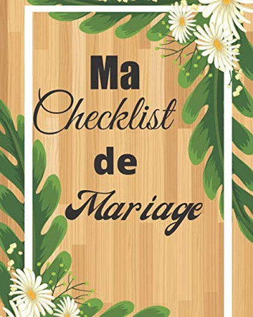 Cover of Ma Checklist de Mariage