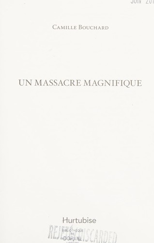 Cover of Un Massacre Magnifique