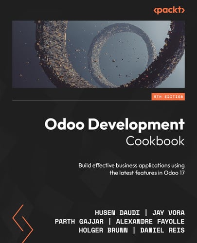 Cover of Odoo Development Cookbook