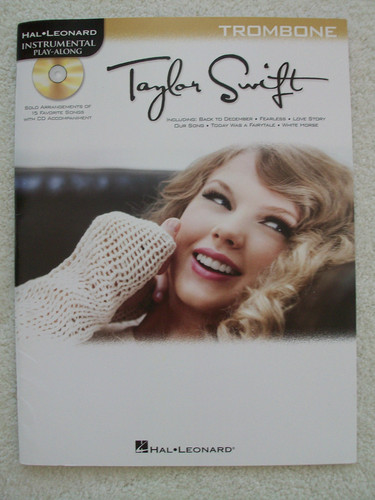 Cover of Taylor Swift Instrumental Play-Along, Trombone