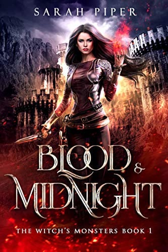 Cover of Blood and Midnight (The Witch's Monsters Book 1)