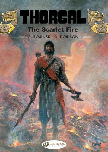 Cover of Thorgal Vol. 27 - The Scarlet Fire
