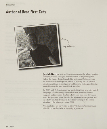 Cover of Head First Ruby