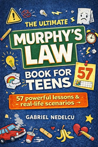 Cover of The Ultimate Murphy’s Law Book for Teens: 57 Powerful Lessons and Real-Life Scenarios to Build Confidence, Handle Stress, Make Smart Decisions, and Turn Setbacks Into Strength