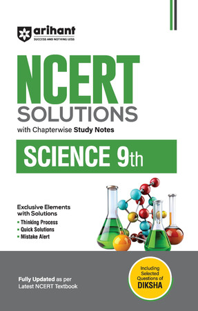 Cover of NCERT Solutions Science IX