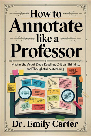 Cover of How to Annotate Like a Professor: Master the Art of Deep Reading, Critical Thinking, and Thoughtful Notetaking