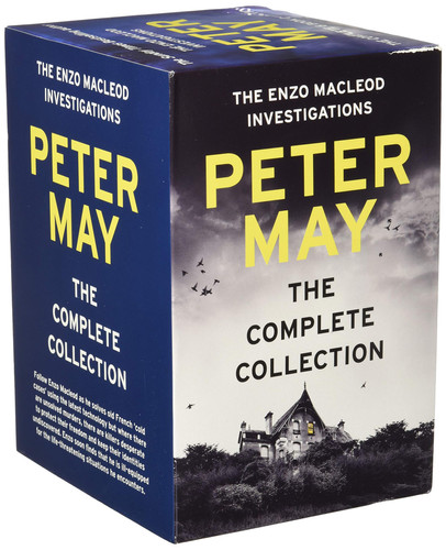 Cover of Peter May Collection Enzo Files Series 6 Books Box Set (Extraordinary People, The Critic, Blacklight Blue, Freeze Frame, Blowback, Cast Iron)