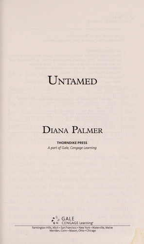 Cover of Untamed