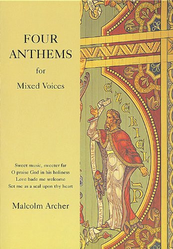Cover of Four Anthems for Mixed Voices