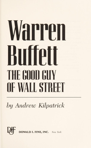 Cover of Warren Buffett