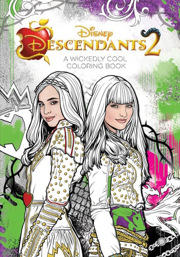 Cover of Descendants 2 A Wickedly Cool Coloring Book