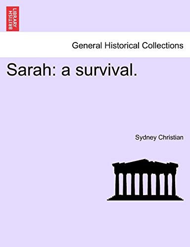 Cover of Sarah: A Survival.