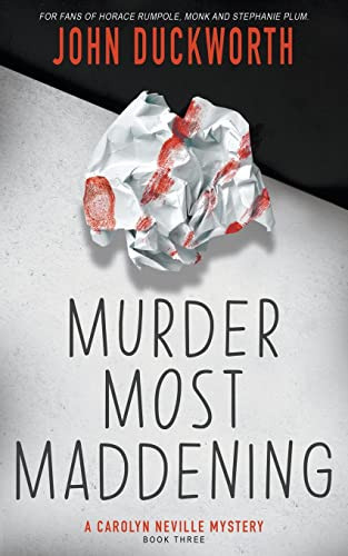 Cover of Murder Most Maddening