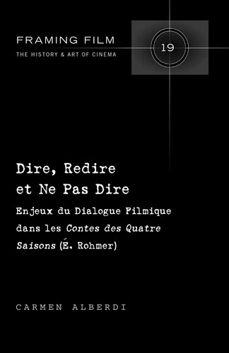 Cover of Dire, Redire Et Ne Pas Dire