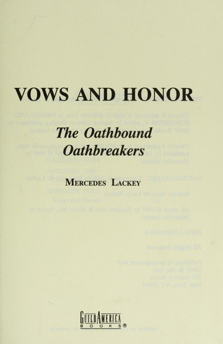 Cover of The Oathbound Oathbreakers (Vows and Honor 1 & 2)