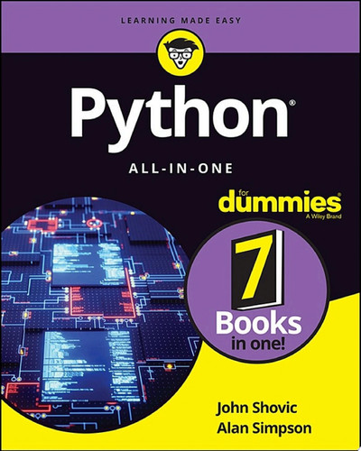 Cover of Python All-in-One For Dummies