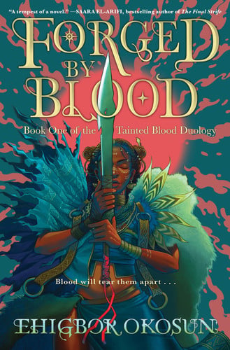 Cover of Forged by Blood (The Tainted Blood Duology, #1)