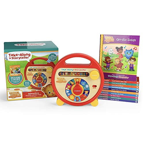 Cover of Daniel Tiger's Neighborhood Interactive Electronic Take Along Storyteller With 11 Books (Daniel Tiger's Neighborhood Children's Interactive Story and Song Carry Along Player With Books)