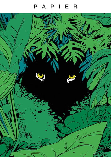 Cover of Papier: Bastien Vivès, Lewis Trondheim, Dylan Meconis, Jean Bourguignon, Jennifer L Meyer, Elosterv, Gregory Panaccione, Jérôme Anfré, Florence Dupré La Tour