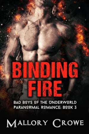 Cover of Binding Fire (Bad Boys Of The Underworld)