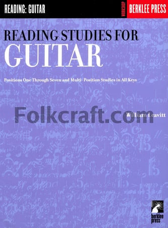 Cover of Reading Studies for Guitar Positions One Through Seven and Multi-position Studies in All Keys