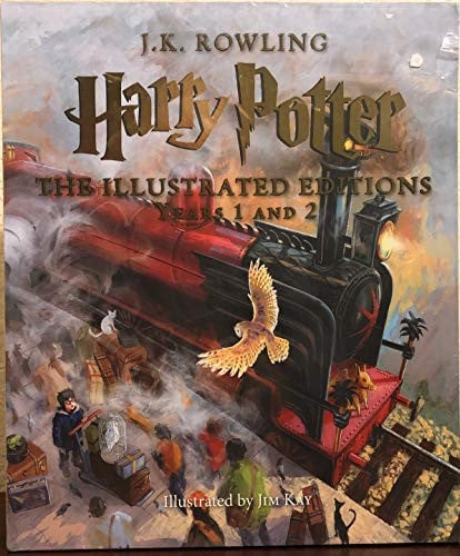 Cover of Harry Potter Illustrated Edition Pack (Books 1 and 2)