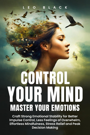 Cover of CONTROL YOUR MIND, MASTER YOUR EMOTIONS: How Emotionally Weak and Distracted People Can Craft Unshakable Emotional Stability, Superior Impulse ... Seems Hopeles (Mental Toughness & Discipline)