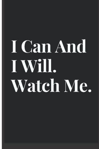 Cover of Watch Me... Journal