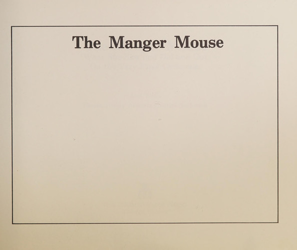 Cover of The Manger Mouse