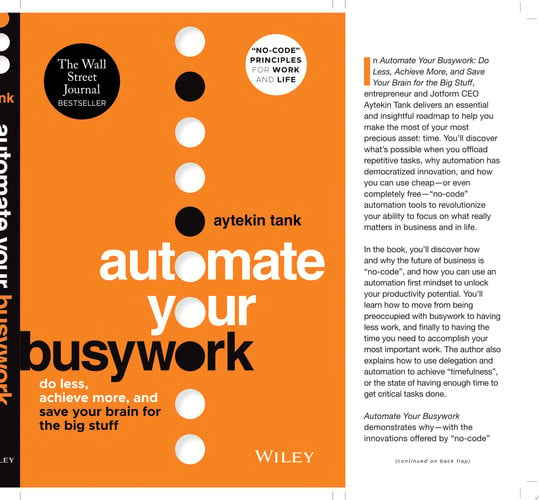Cover of Automate Your Busywork: Do Less, Achieve More, and Save Your Brain for the Big Stuff