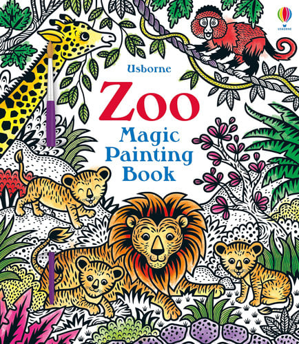 Cover of Zoo Magic Painting Book