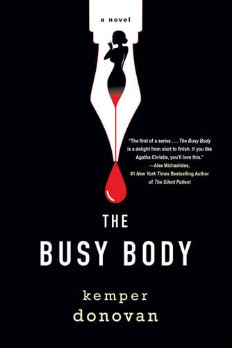 Cover of The Busy Body (Ghostwriter Mystery, #1)