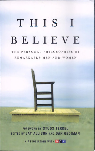 Cover of This I believe