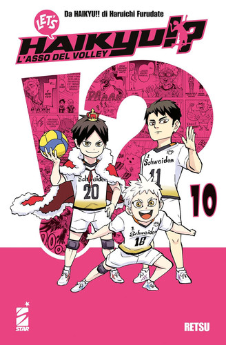 Cover of Let's Haikyu!?: L'asso Del Volley, Vol. 10