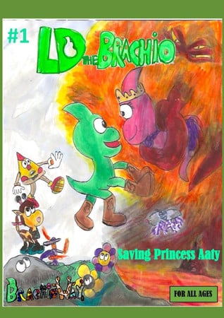 Cover of LD the Brachio #1: Saving Princess Aaty