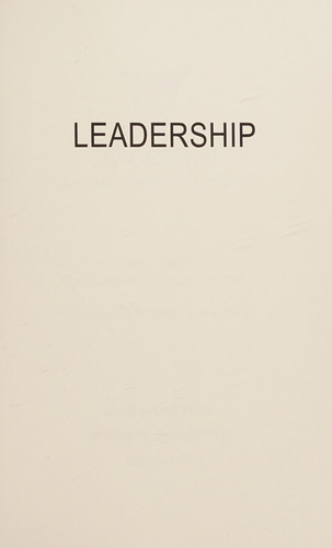 Cover of Leadership