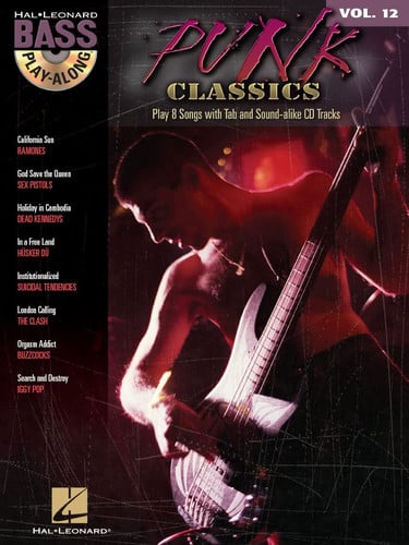Cover of Punk Classics: Bass Play-Along Volume 12 (Bass Play-along, 12)